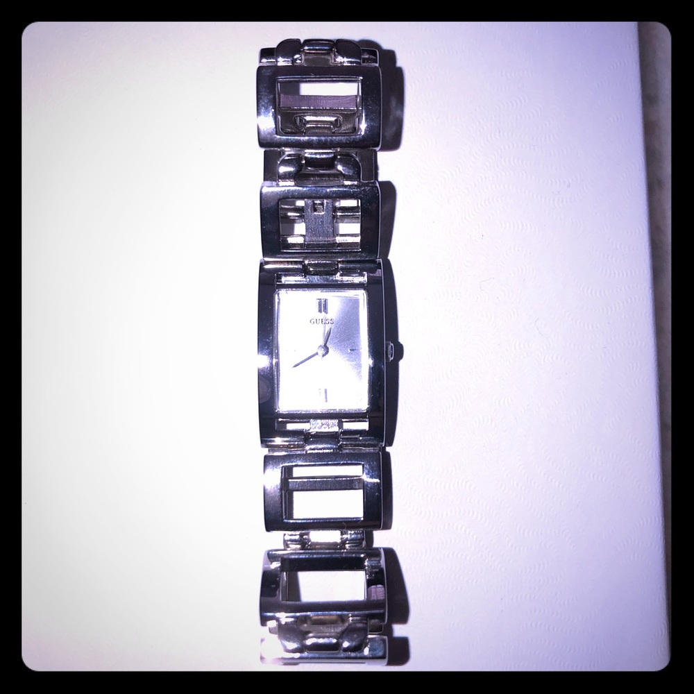 GUESS silver bracelet watch